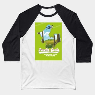 peneda-gerês national park Portugal map Baseball T-Shirt